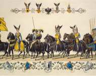 Hosemann Teodor Cavalcade of Princes and Knights. Quadrille 4  - Hermitage